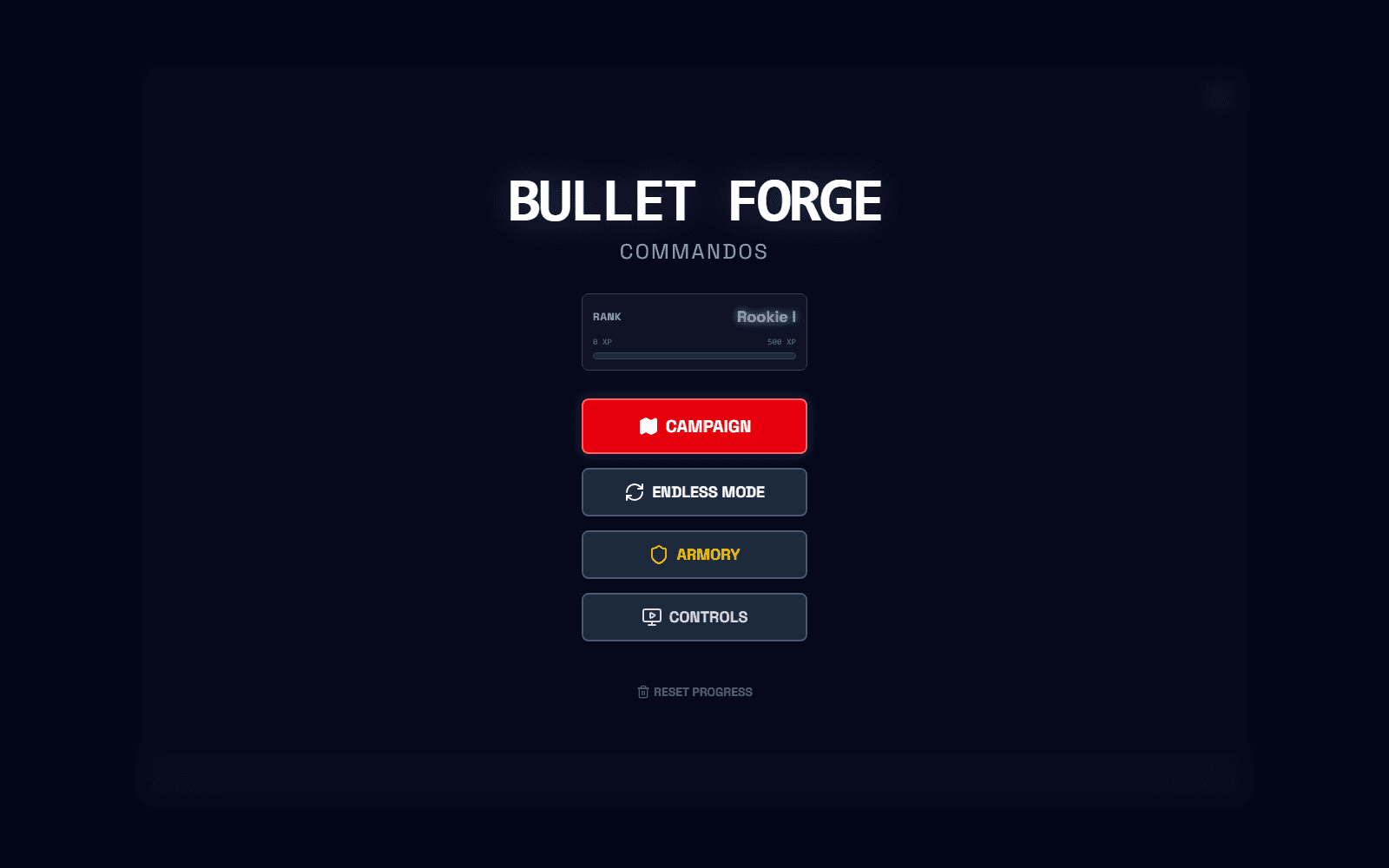 Bullet Forge Commandos Client visual